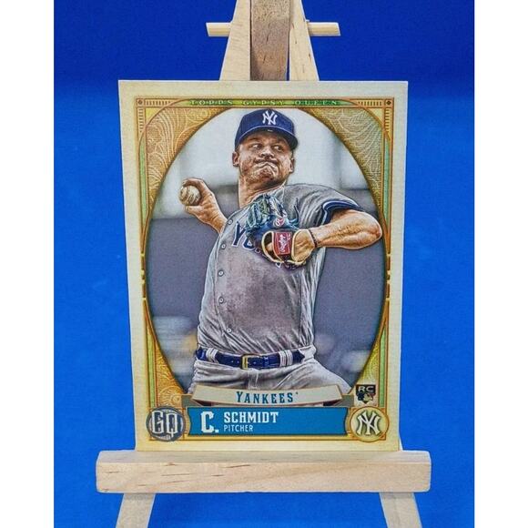 C. Schmidt Pitcher #195 Topps Gypsy Queen RC 2001 - Picture 3 of 5